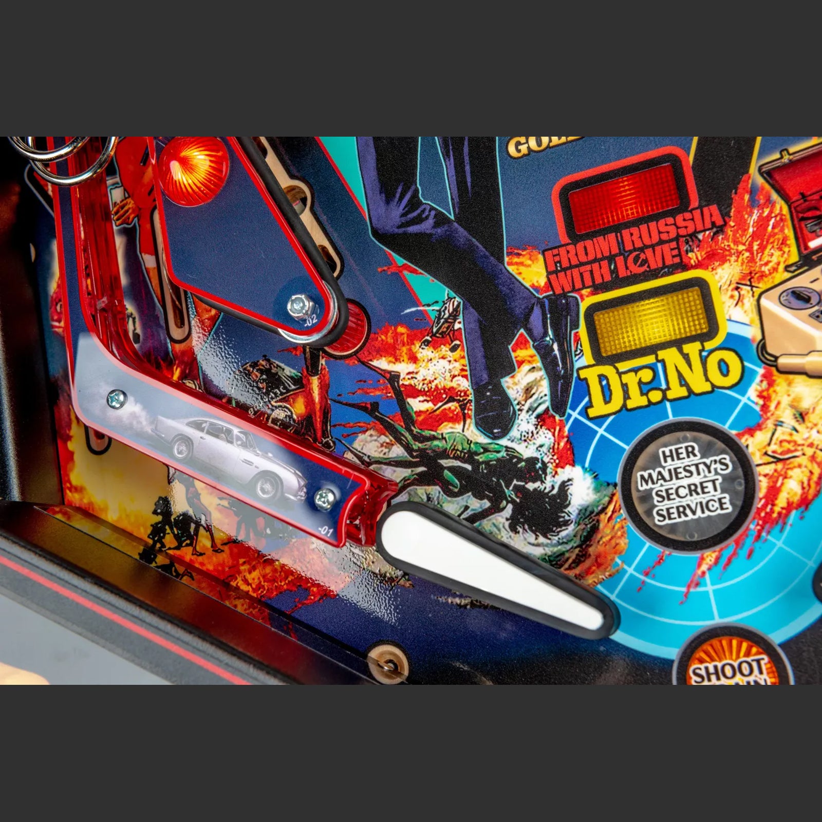 Nitro Pinball Sales USA Stern James Bond 007 Premium (You Only Live Twice)  Pinball Machine