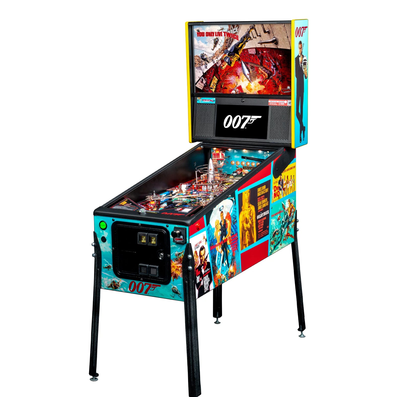 Nitro Pinball Sales USA Stern James Bond 007 Premium (You Only Live Twice)  Pinball Machine