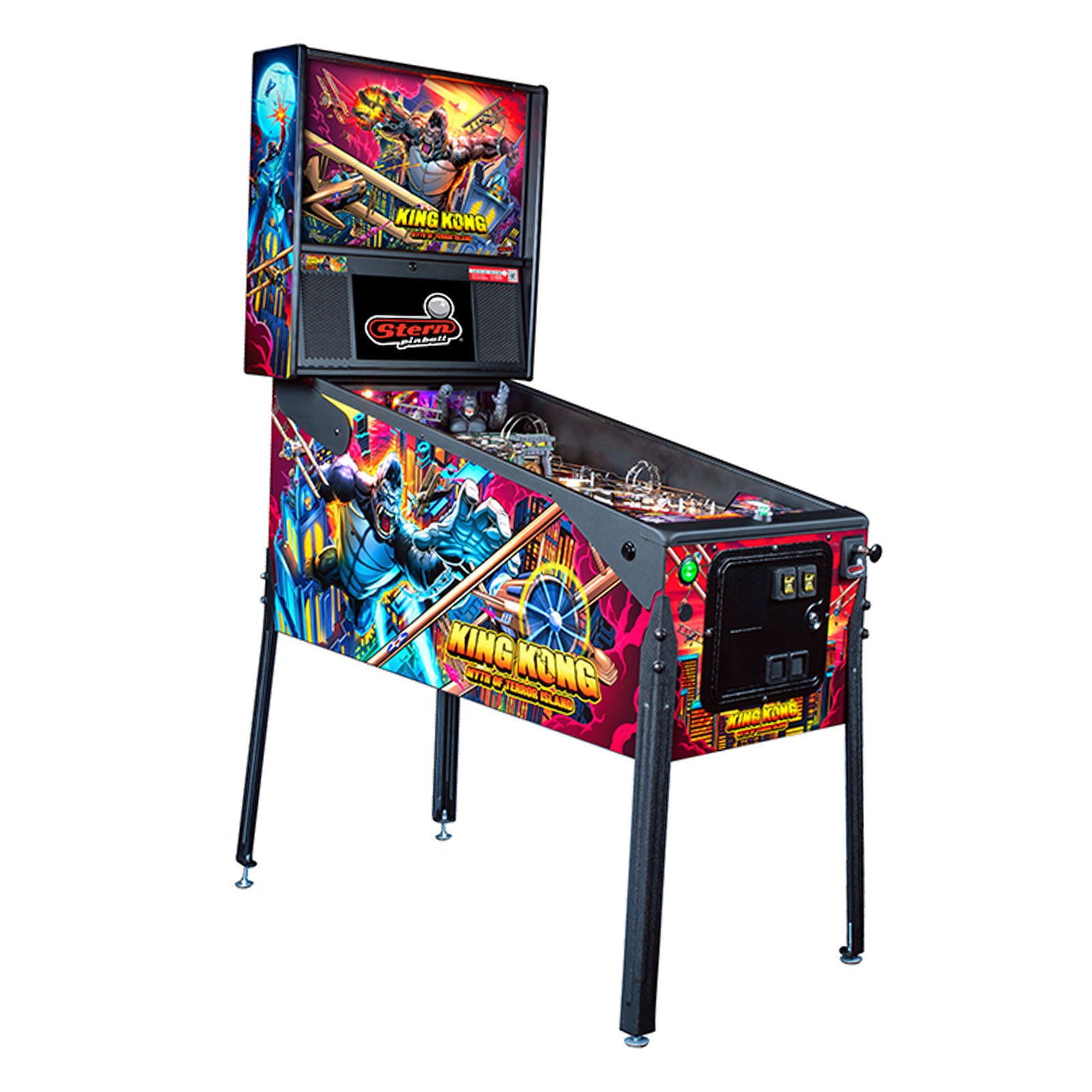 Nitro Pinball Sales Stern Pinball Machines KING KONG: Myth of Terror Island PREMIUM