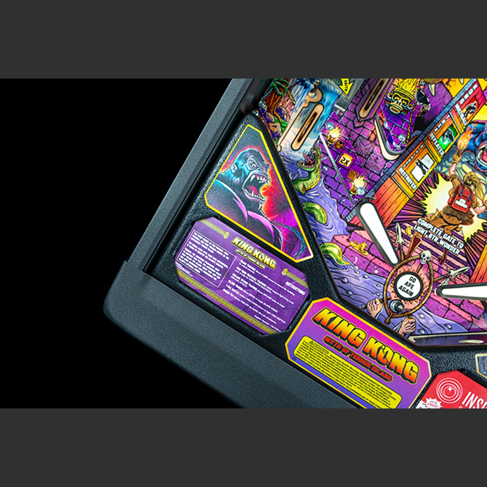 Nitro Pinball Sales  Stern Pinball Machines KING KONG: Myth of Terror Island PRO