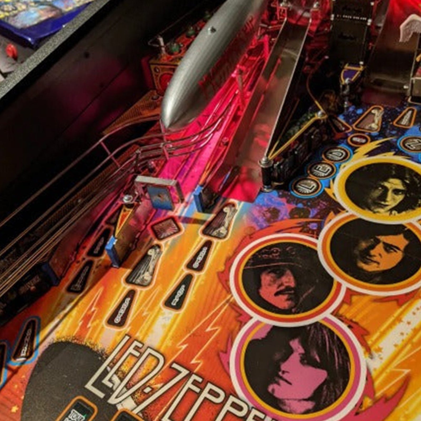 Nitro Pinball Sales USA Stern Accessories Led Zeppelin Pinball RGB Combo w/Mothership Decal