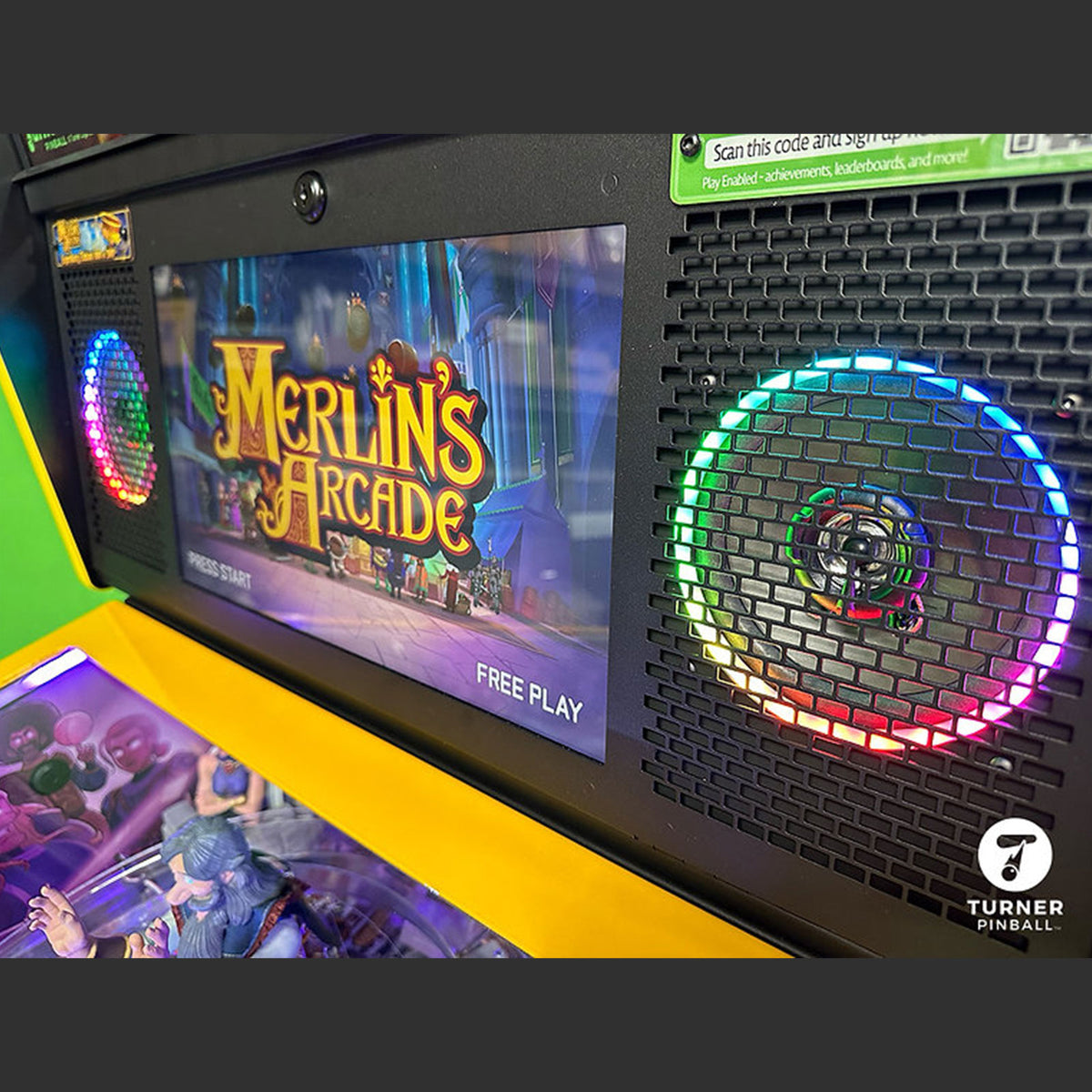 Merlin's Arcade Pinball Machine - Legendary Edition - IN STOCK!