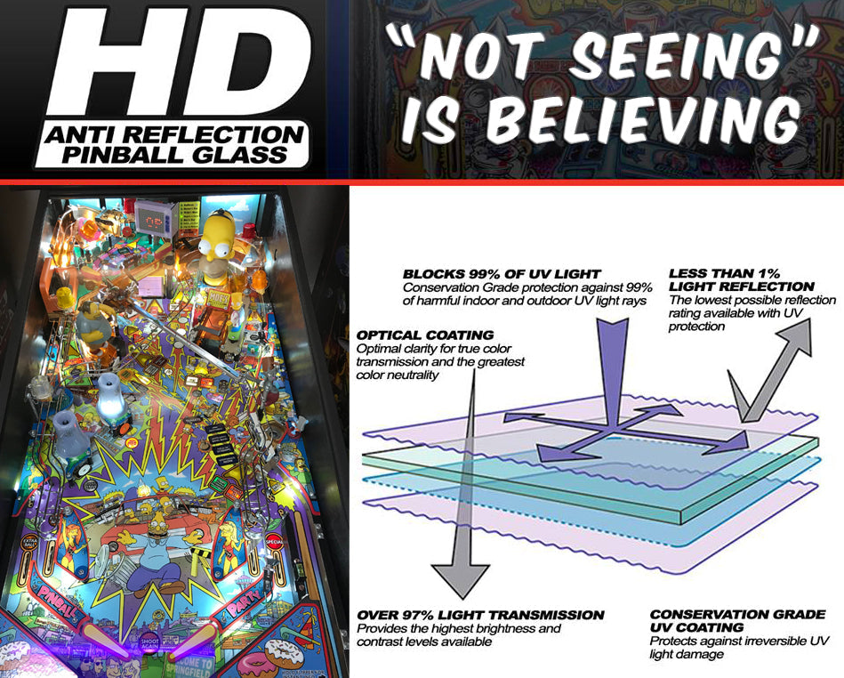 HIGH DEFINITION PLAYFIELD GLASS - VOODOO WIDEBODY! - Nitro Pinball Sales