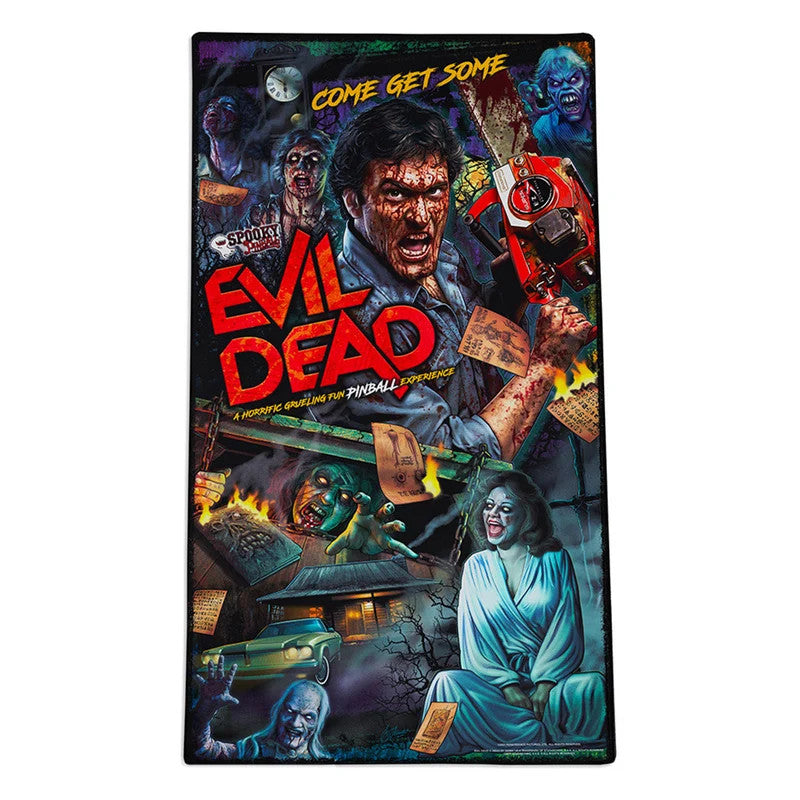 Officially Licensed Spooky Evil Dead Pinball Glass Dust Cover