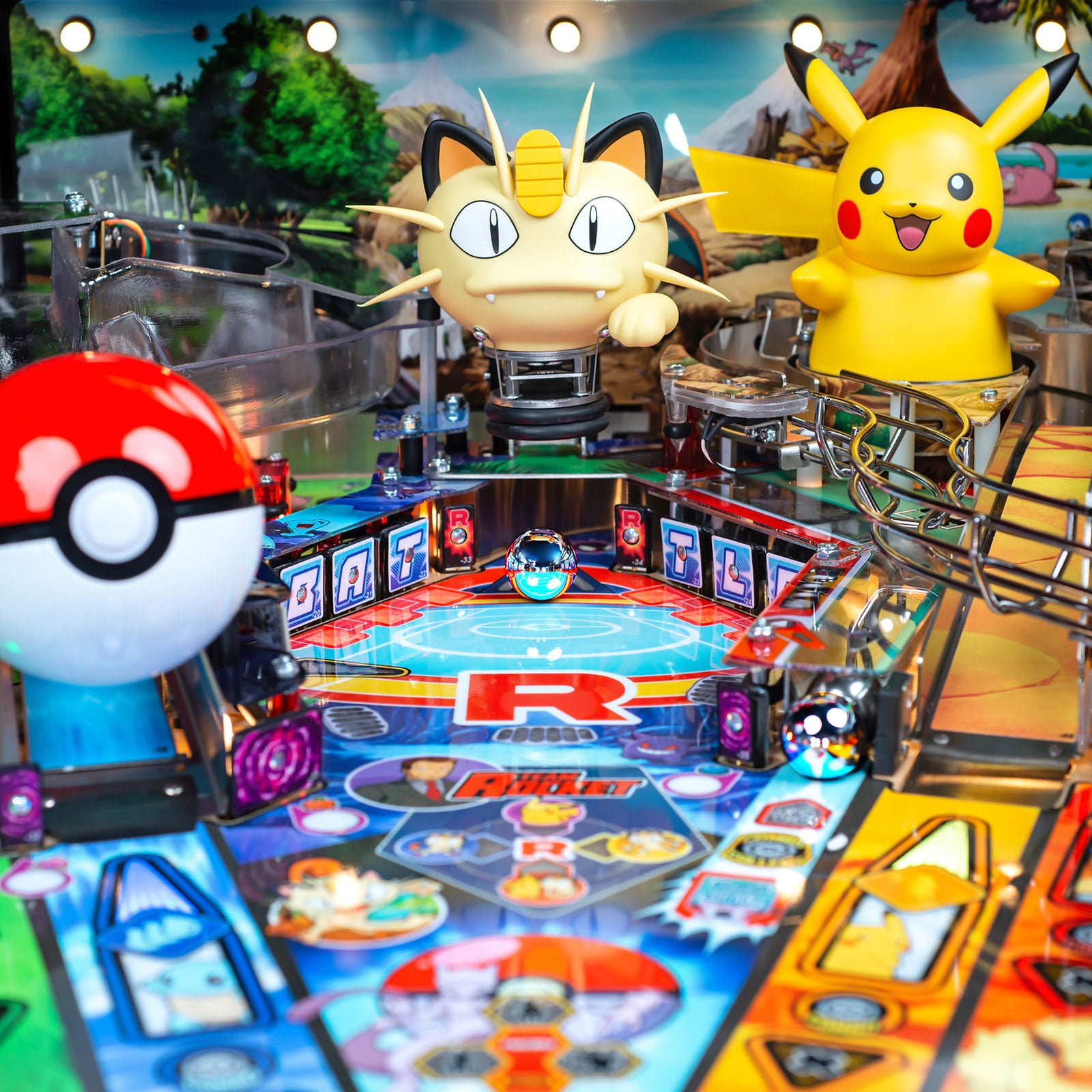 Nitro Pinball Pokémon Pro Stern Pinball Machine 