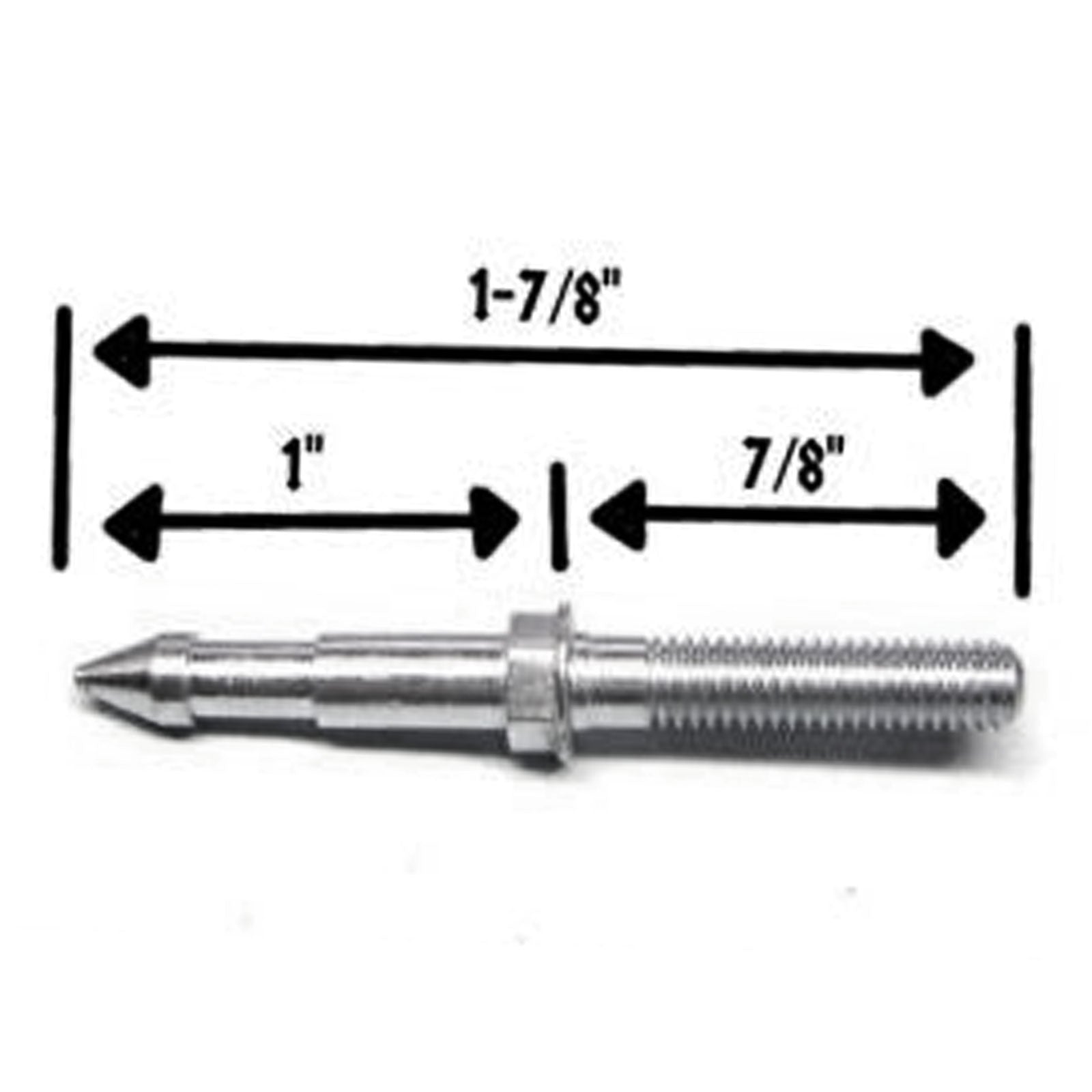 Nitro Pinball Sales Parts & Accessories Post 1-7/8" Metal Post w/ #10-32 threaded base