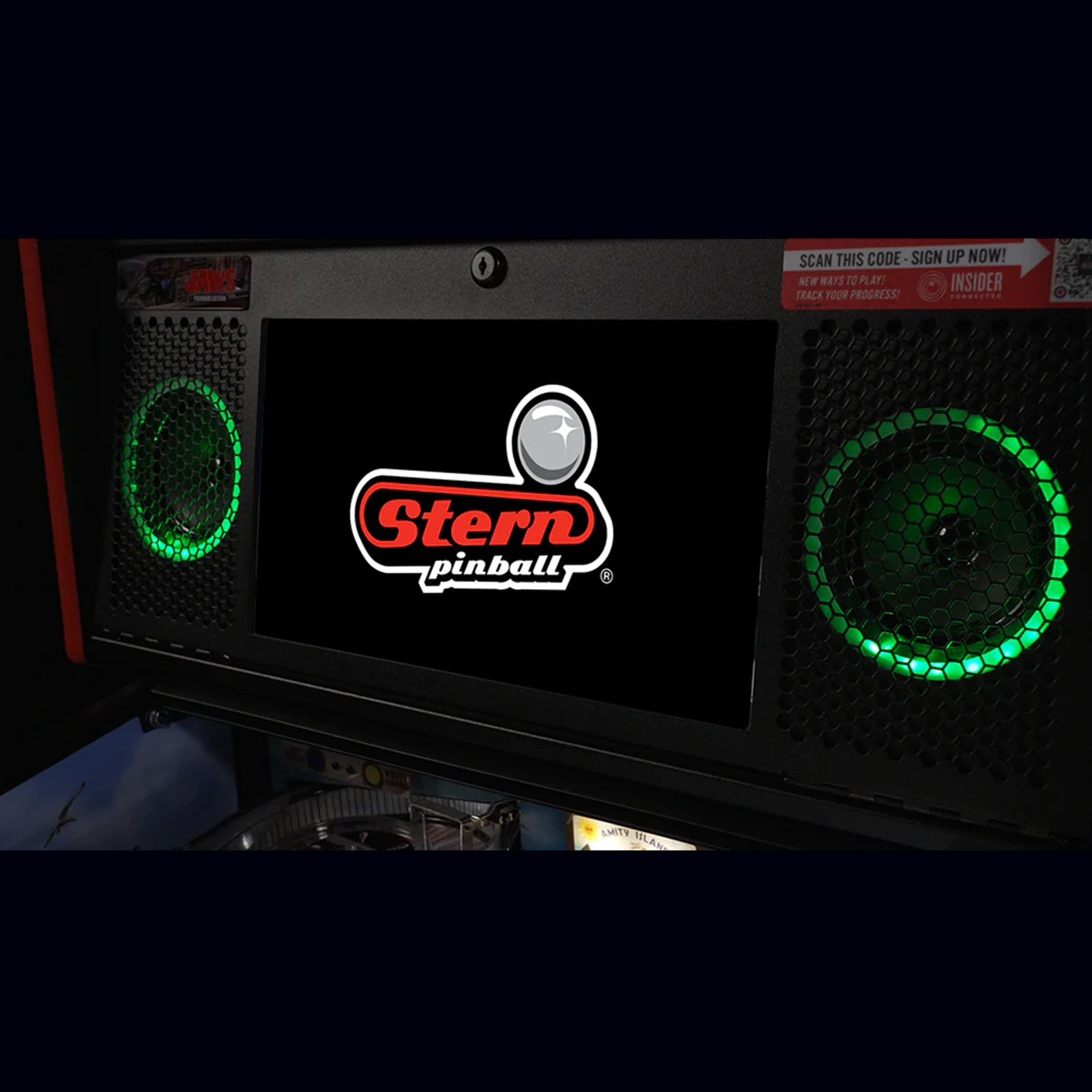 Nitro Pinball USA Sales  - Accessories - Pro / Premium Speaker Lighting System for STERN Pinball Machines