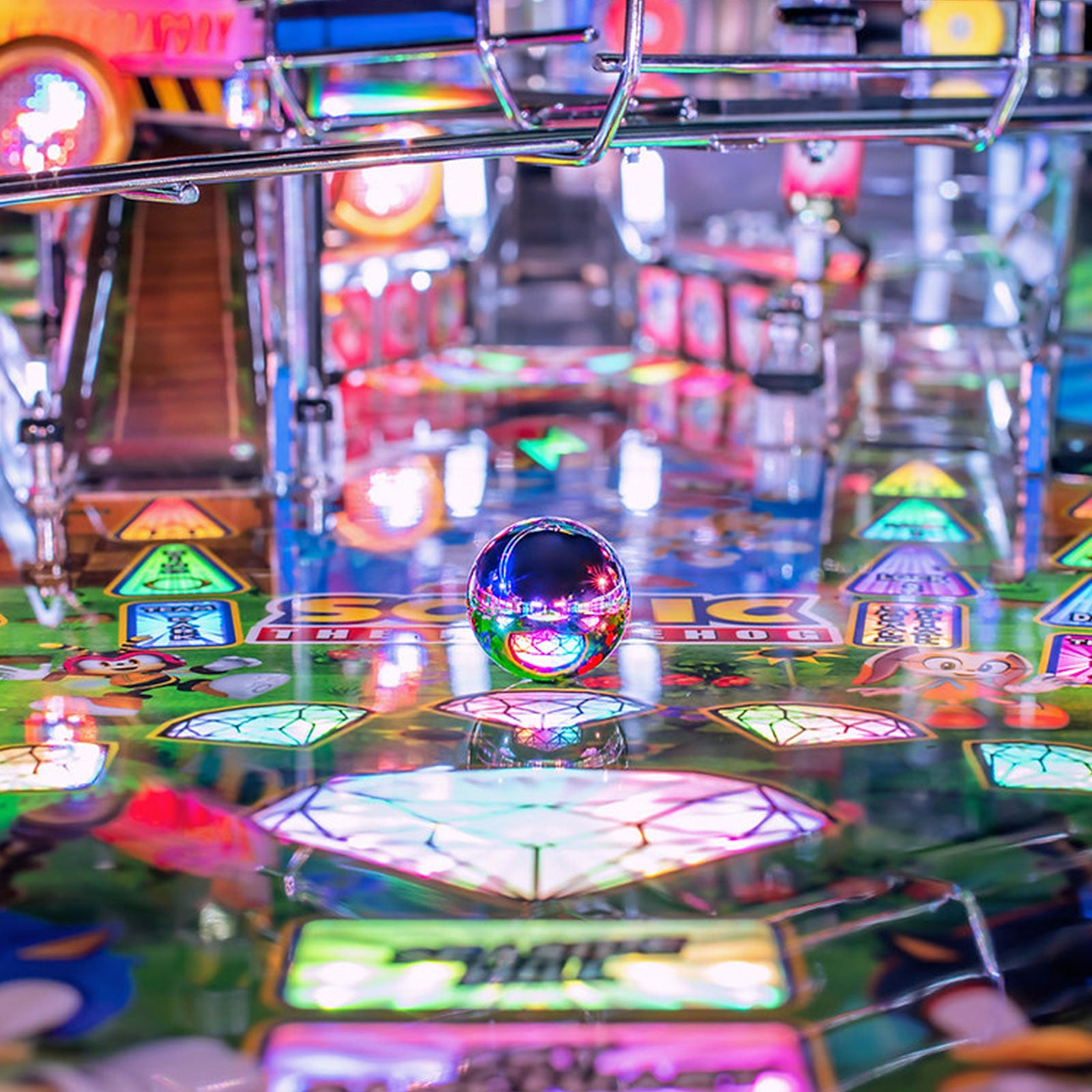 Nitro Pinball Sales SONIC The Hedgehog ARCADE Edition Jersey Jack Pinball Machine