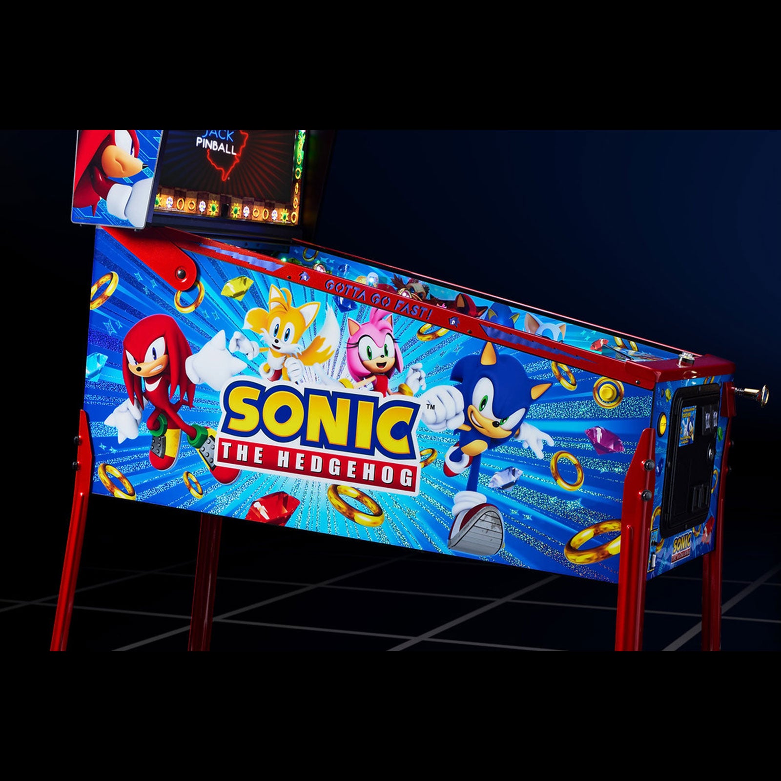 Nitro Pinball Sales SONIC The Hedgehog COLLECTOR Edition Jersey Jack Pinball Machine
