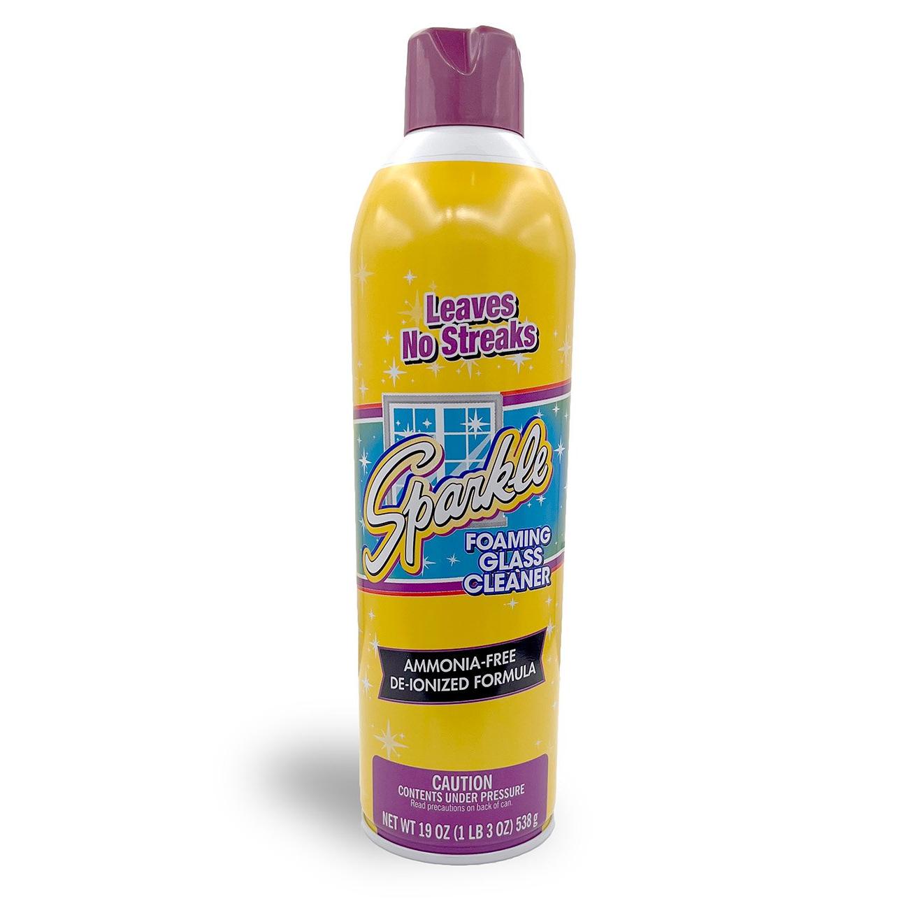 Sparkle Glass Cleaner - 20oz Aerosol Can