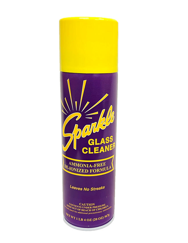 Sparkle Glass Cleaner - 20oz Aerosol Can