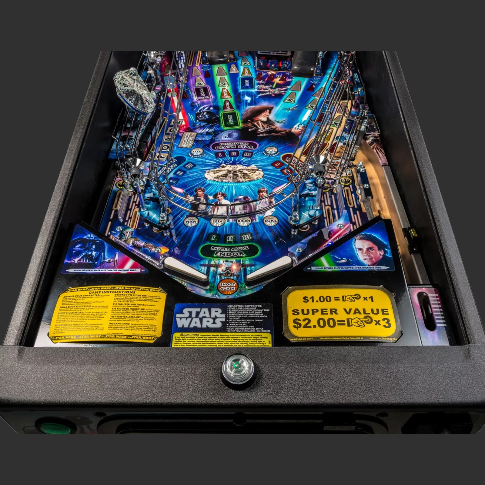 Nitro Pinball Sales USA Stern Pinball Machine Star Wars: Premium