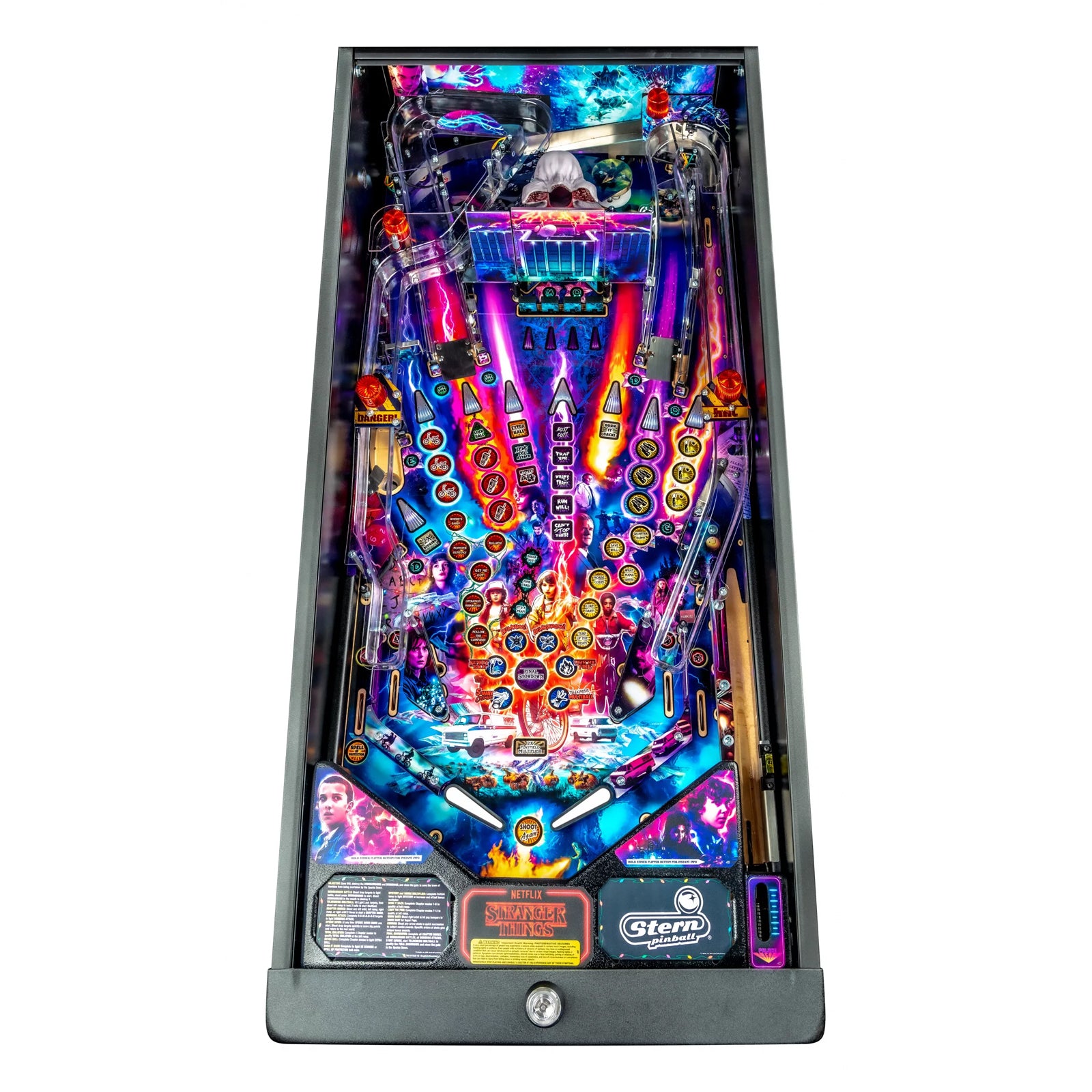 Nitro Pinball Sales USA Stranger Things Pro Stern pinball machine 