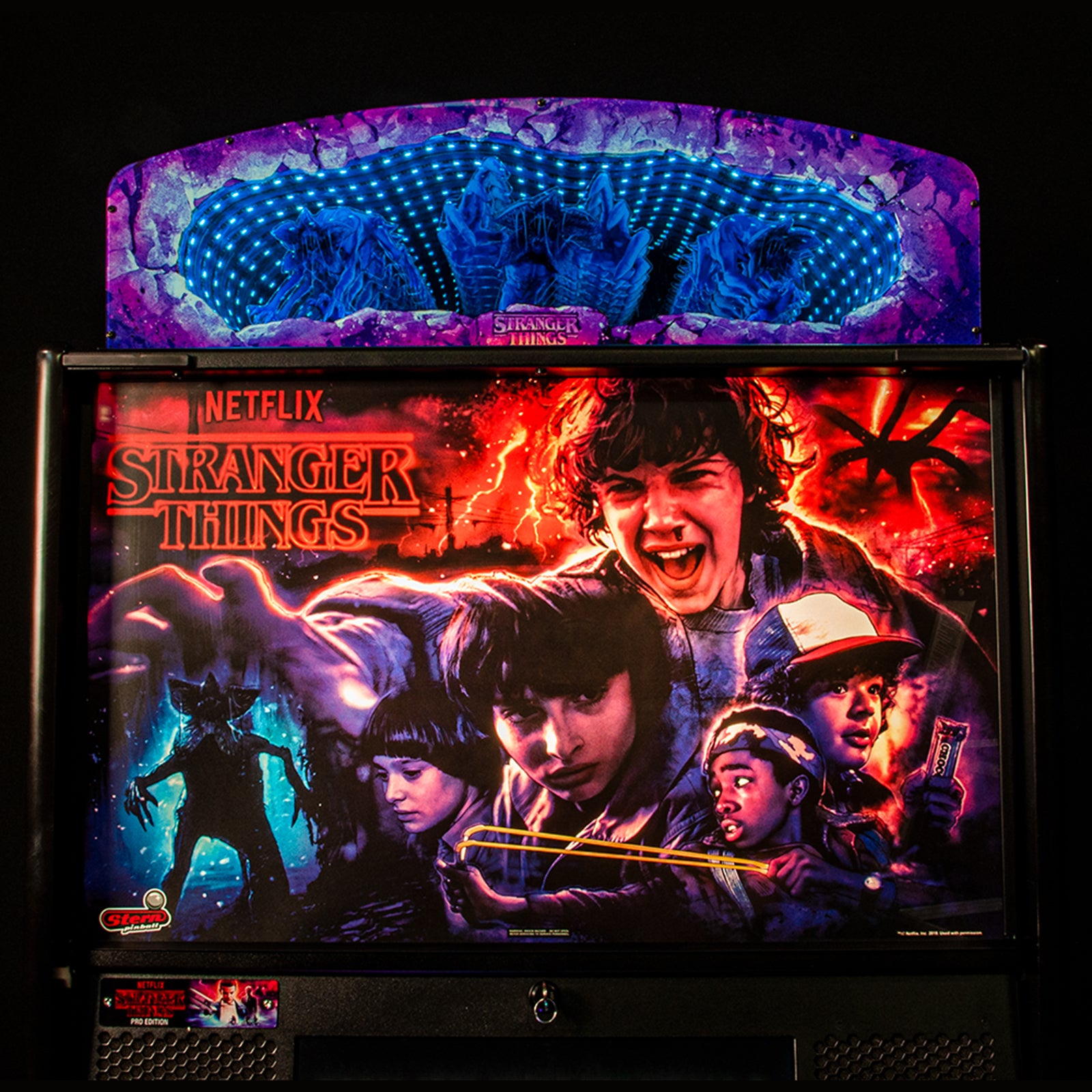 Nitro Pinball Sales USA Stern Accessories Stranger Things Topper