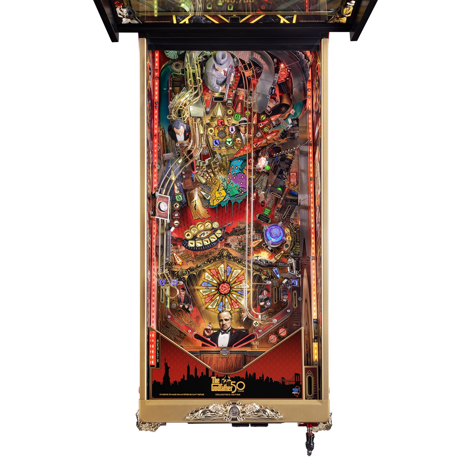 Nitro Pinball Sales USA The Godfather™ Collector's Edition  Jersey Jack Pinball Machine