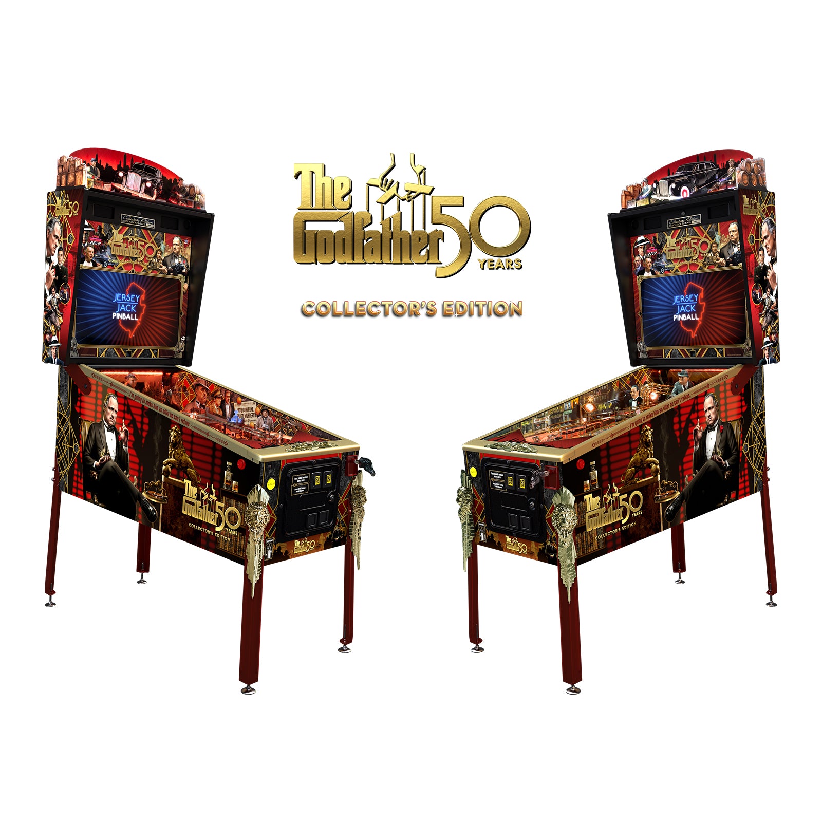 Nitro Pinball Sales USA The Godfather™ Collector's Edition  Jersey Jack Pinball Machine