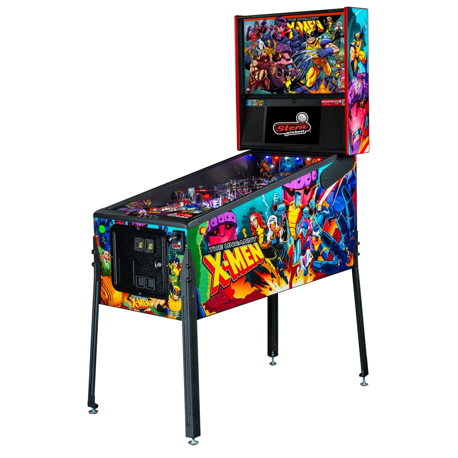 Nitro Pinball Sales USA Stern Pinball Machine The Uncanny X-Men Pro