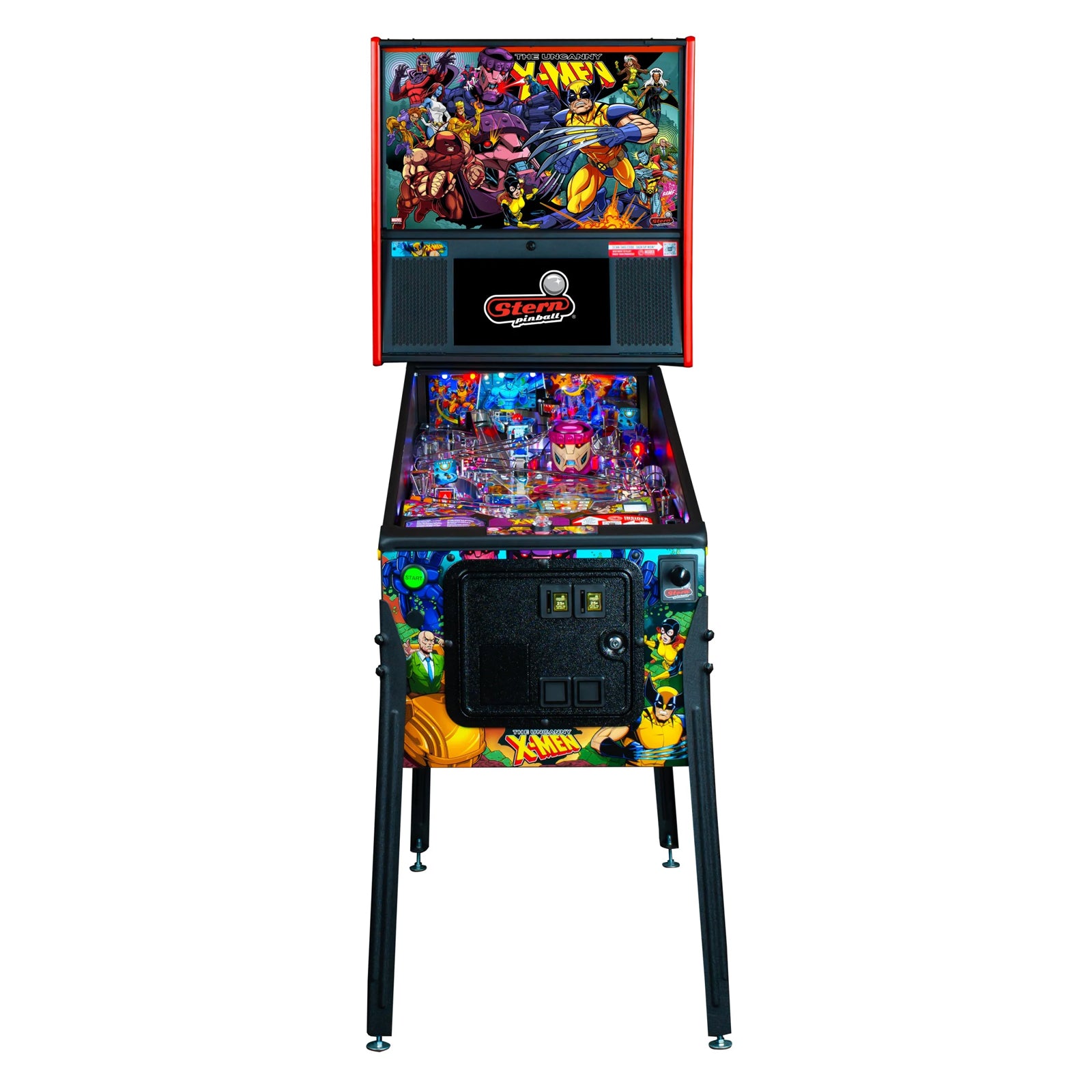 Nitro Pinball Sales USA Stern Pinball Machine The Uncanny X-Men Pro