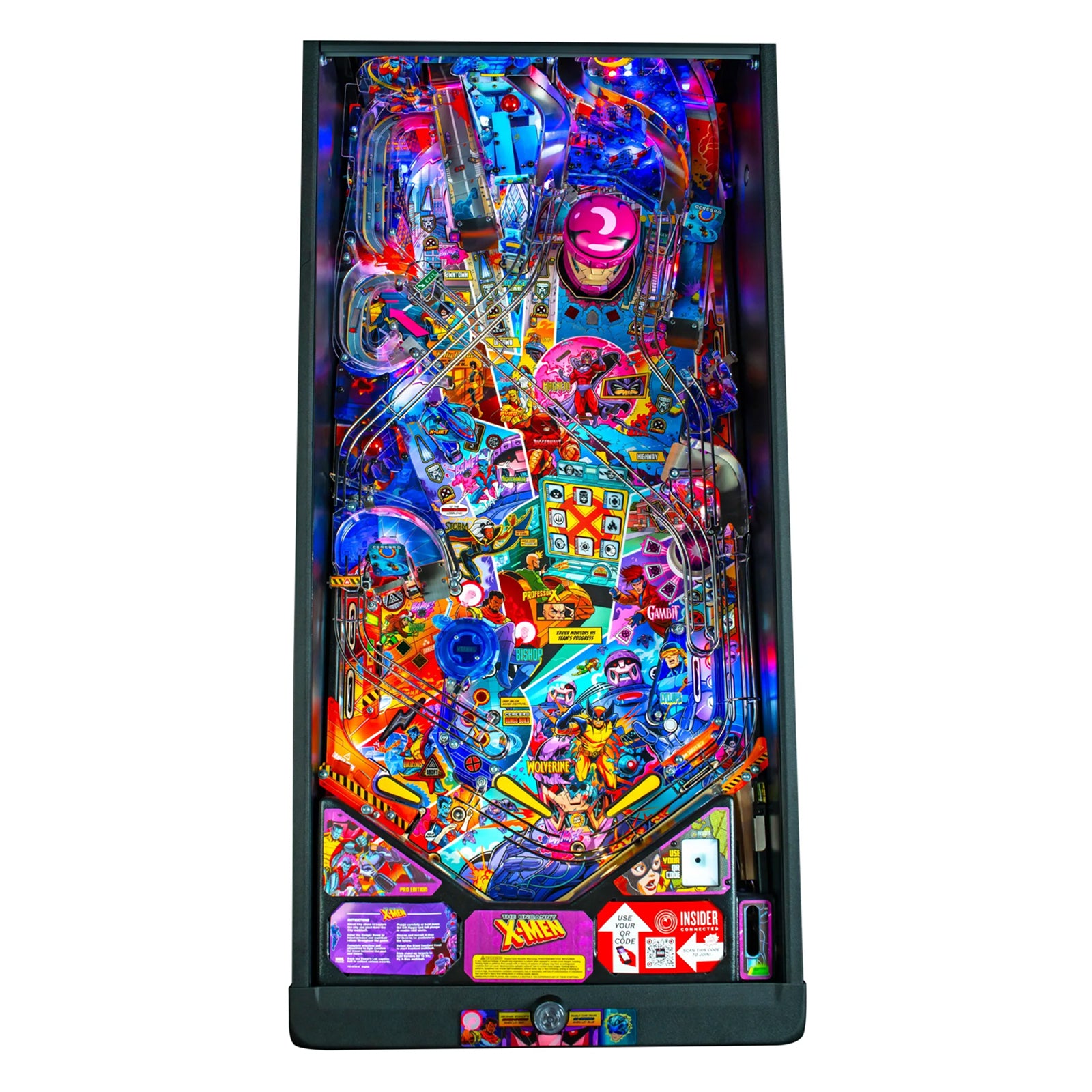 Nitro Pinball Sales USA Stern Pinball Machine The Uncanny X-Men Pro