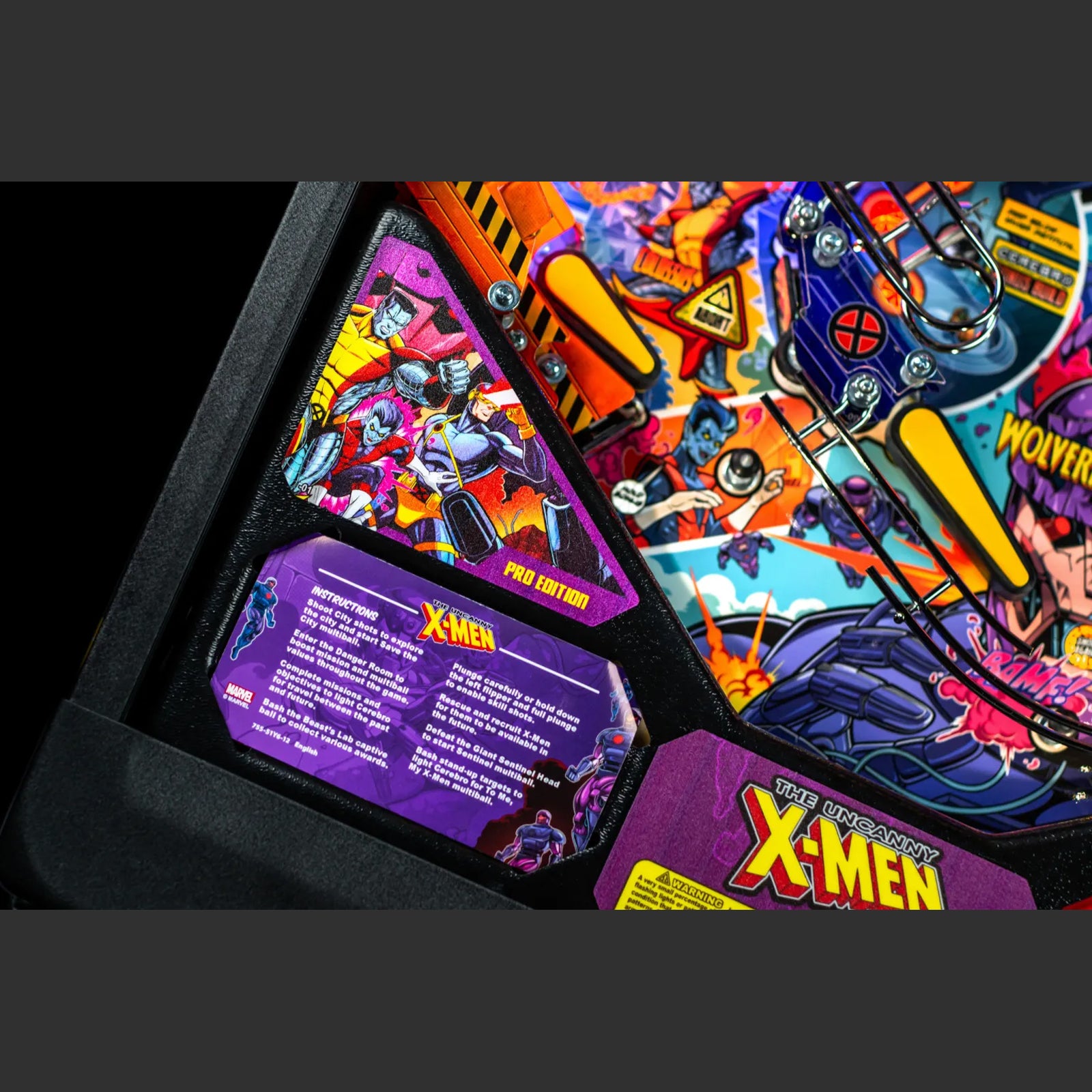 Nitro Pinball Sales USA Stern Pinball Machine The Uncanny X-Men Pro