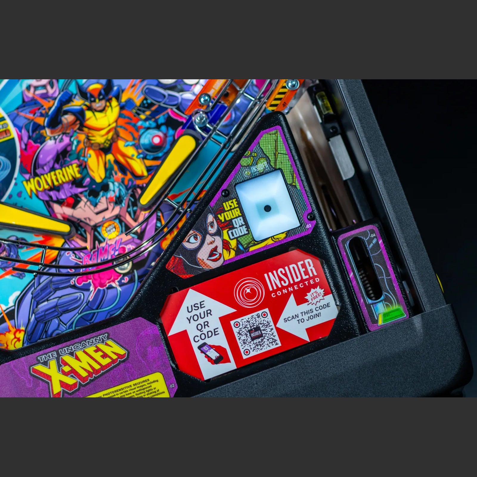 Nitro Pinball Sales USA Stern Pinball Machine The Uncanny X-Men Pro