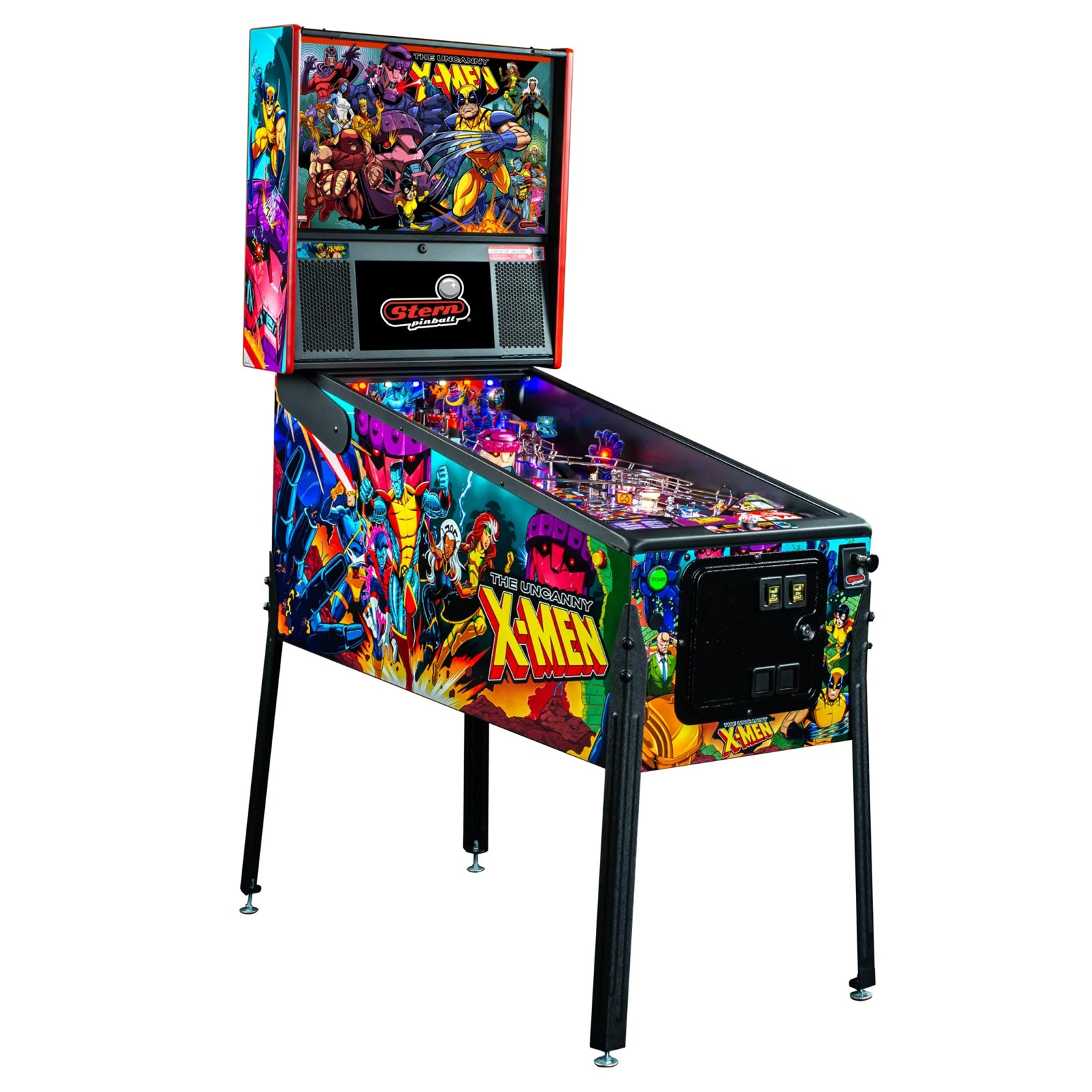 Nitro Pinball Sales USA Stern Pinball Machine The Uncanny X-Men Pro