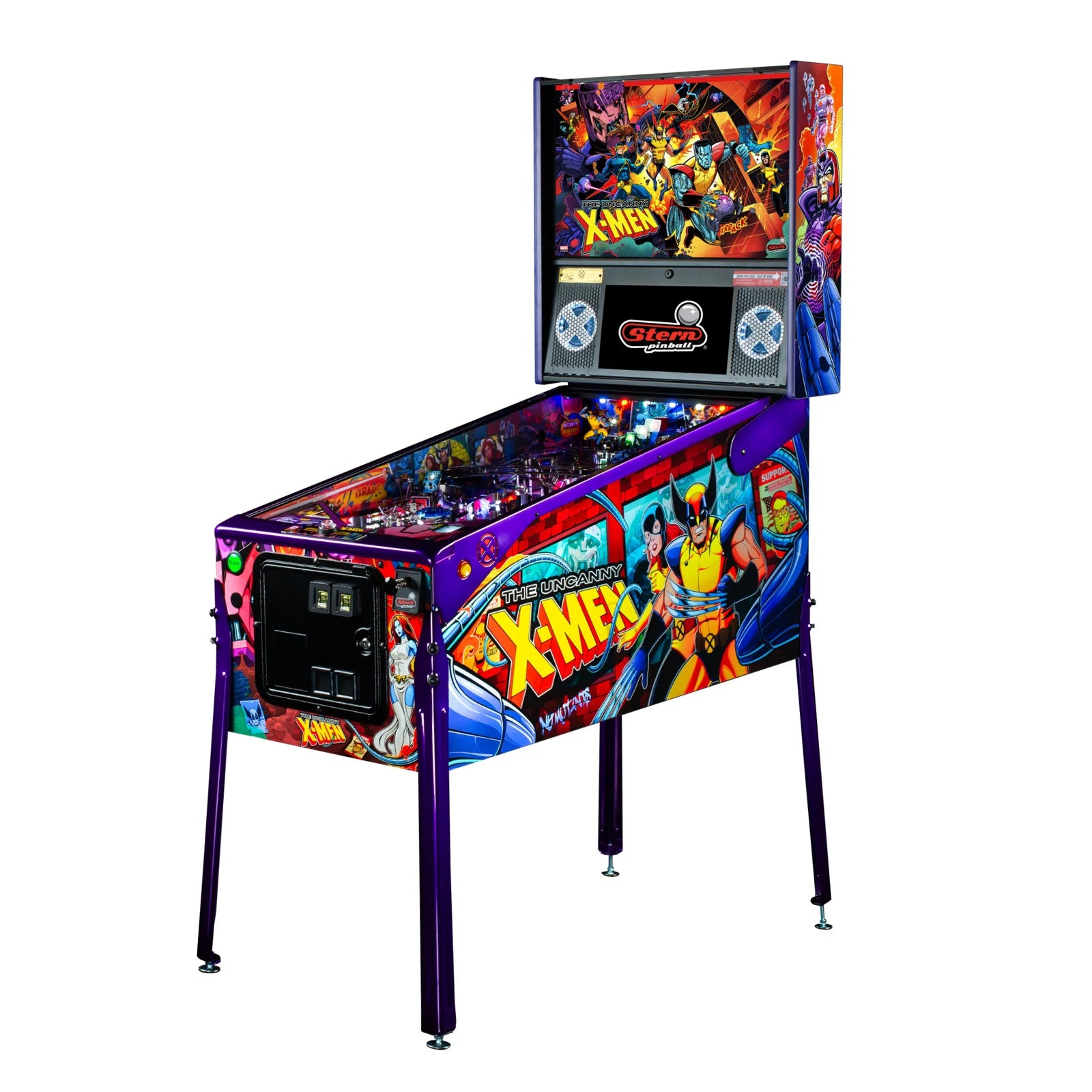 Nitro Pinball Sales USA Stern Pinball Machine The Uncanny X-Men Limited Edition