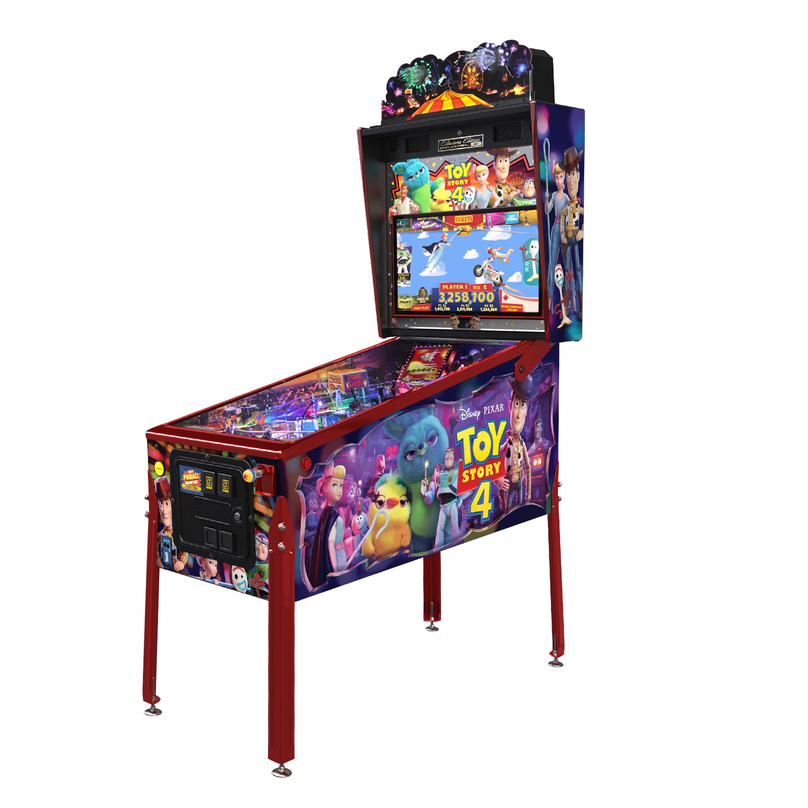 Nitro Pinball Sales USA Toy Story Collector's Edition Jersey Jack Pinball Machine