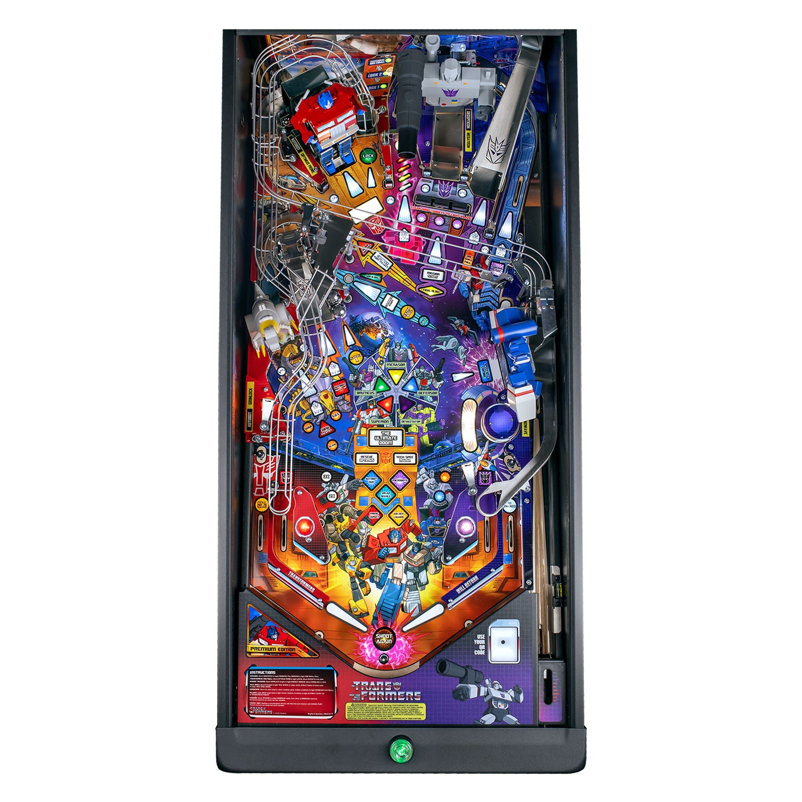 Nitro Pinball Sales Stern Pinball Machine Transformers Premium 