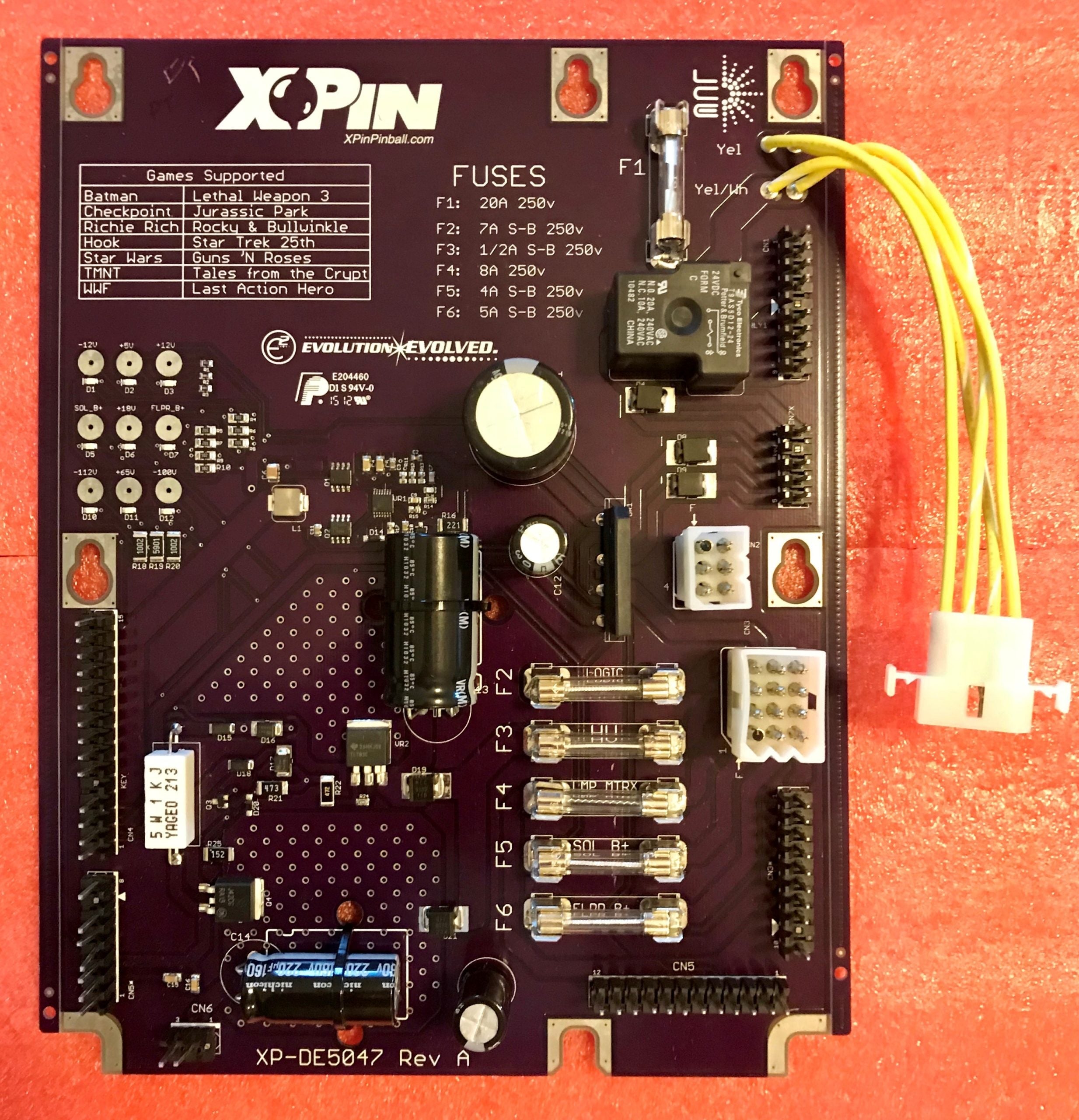 XP-DE5047 / DATA EAST DOT MATRIX POWER SUPPLY