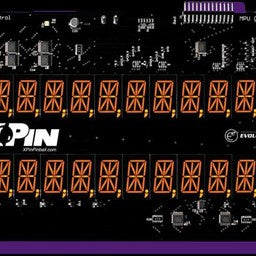 XP-WMS12739 - Orange - WMS-16 Digit Display - Nitro Pinball Sales