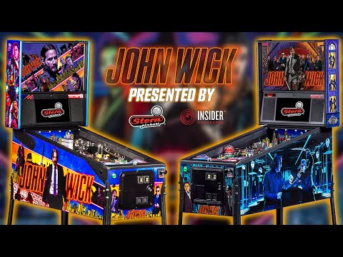 Nitro Pinball Sales USA Stern John Wick Pro Pinball Machine Playfield