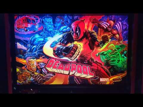 Nitro Pinball Sales Pinball Playfield Accessories Deadpool Pinball LED Custom Backbox Light Kit