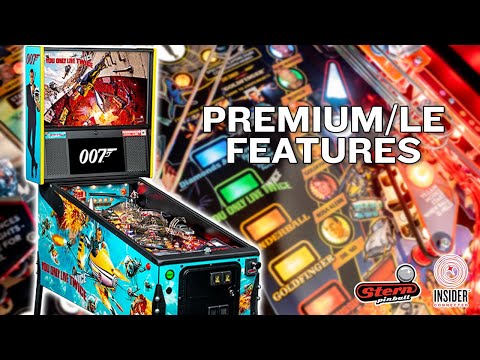 Nitro Pinball Sales USA Stern James Bond 007 Premium (You Only Live Twice)  Pinball Machine