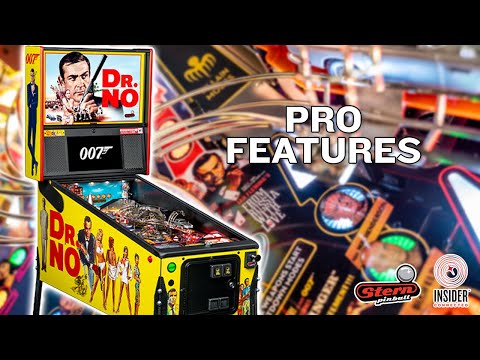 Nitro Pinball Sales USA Stern James Bond 007 Dr. No PRO  Features