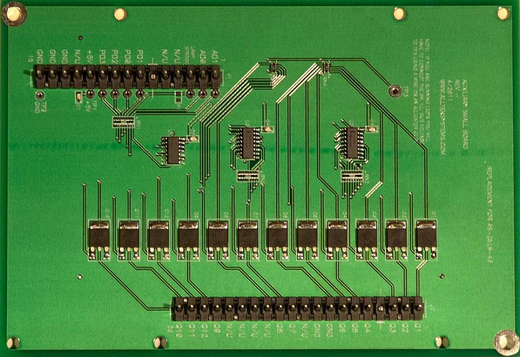 ALLTEK - Auxiliary LED/Lamp Driver Board for (AS-2518-43) - Nitro Pinball Sales